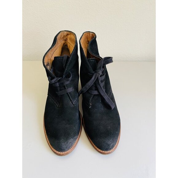 Biala Suede Lace up booties - Picture 7 of 7